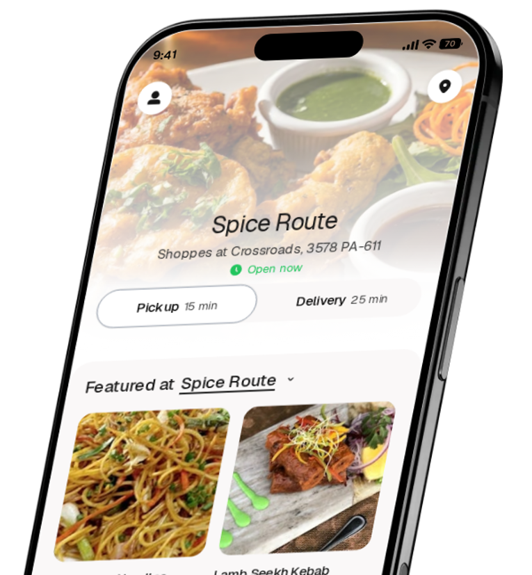 Spice Route app preview