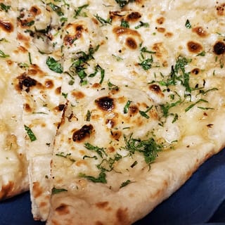 Topped Naan