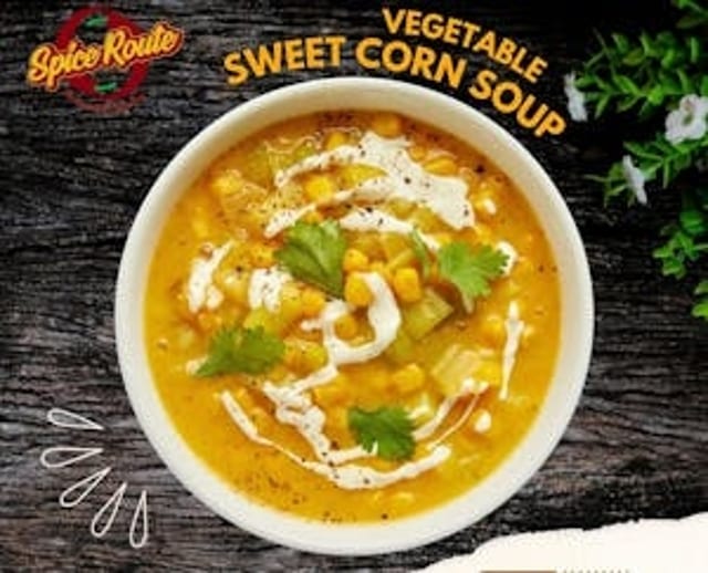 Sweet Corn Soup (Veg).