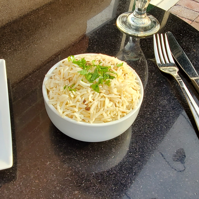 Side Jeera Rice.