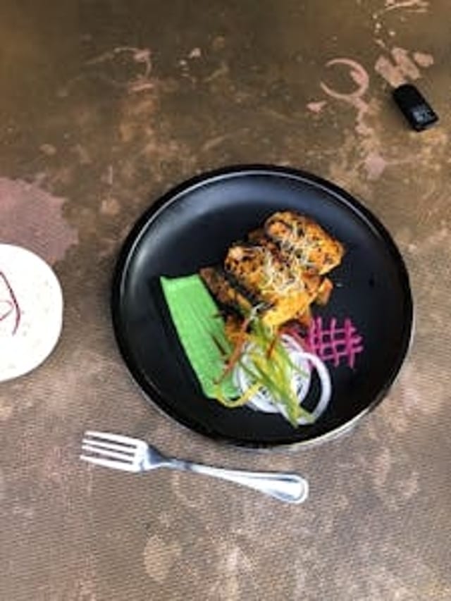 Tandoori Salmon.