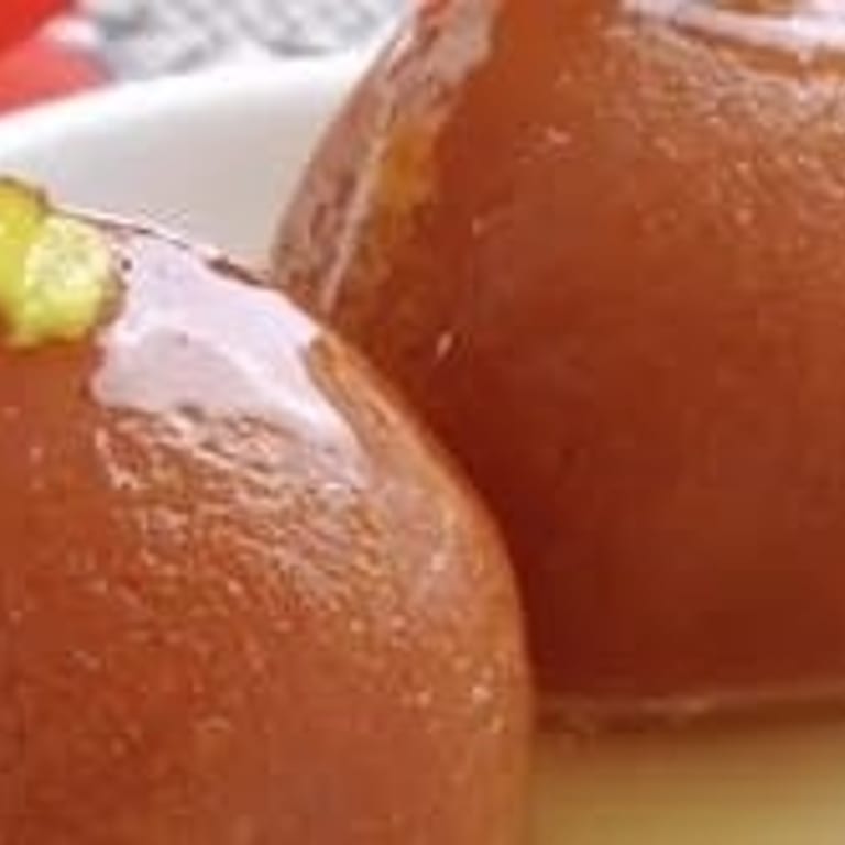 Indulge in our gulab jamun
