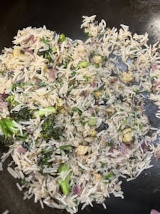 Thai Fried Rice (Veg).