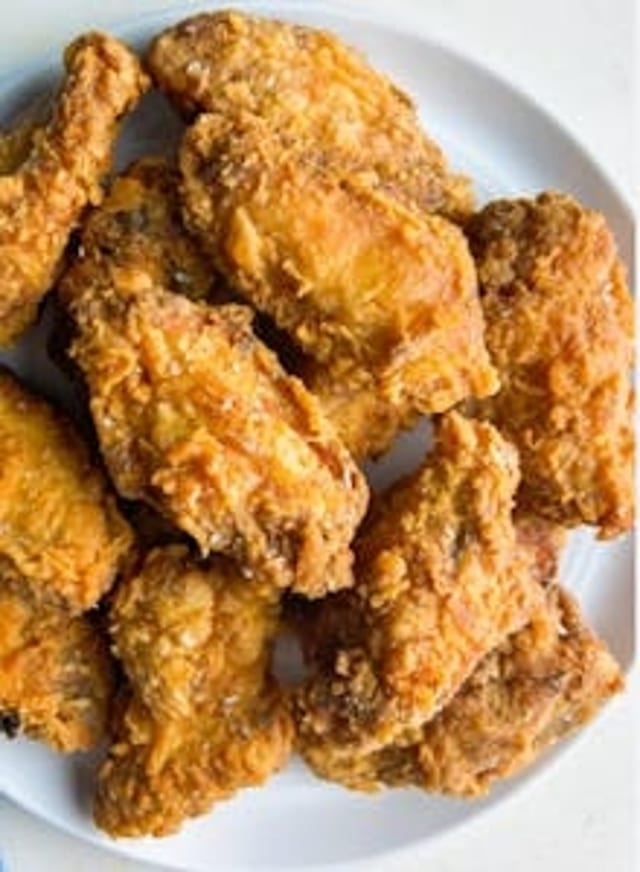 Crispy Chicken Wings.
