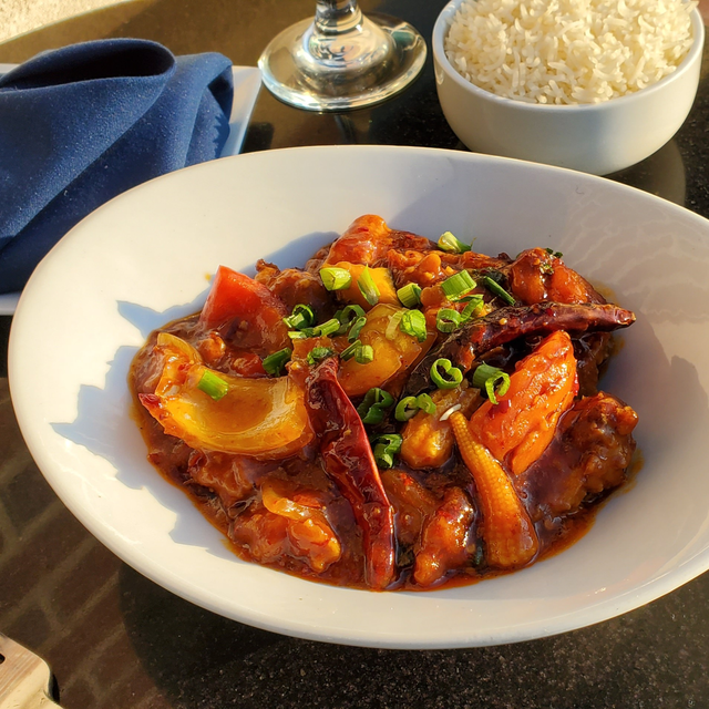 Sichuan Chicken.