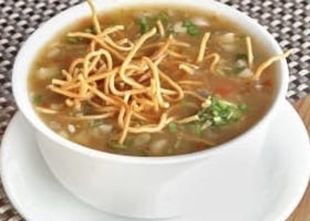 Manchow Soup (Veg).