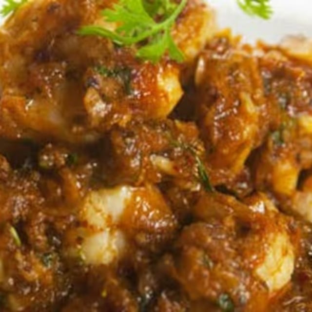 Kadhai Shrimp.
