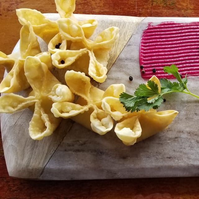 Crab Wonton.