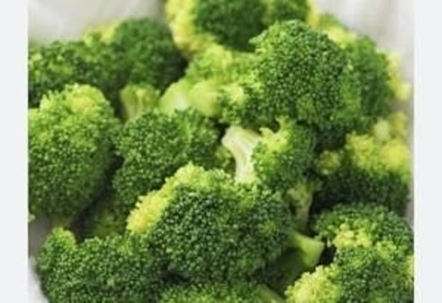 Steamed Broccoli.