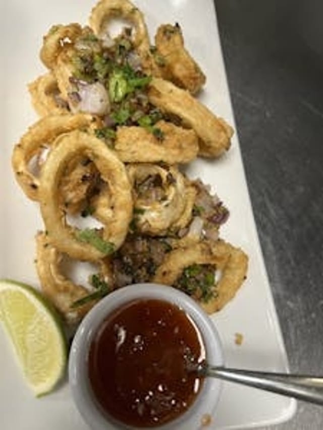 Asian Fried Calamari.