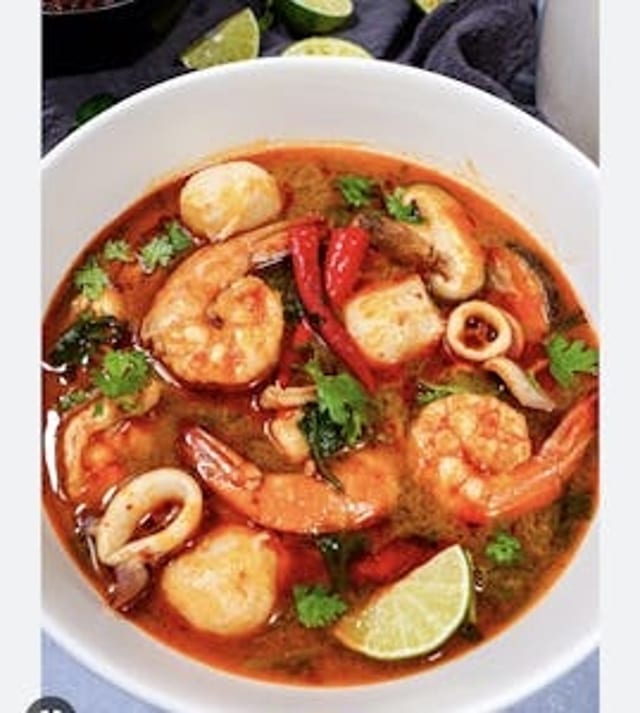 Tom Yum (Shrimp).