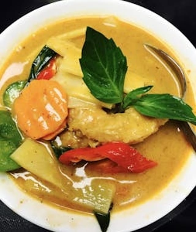 Thai Shrimp Curry.