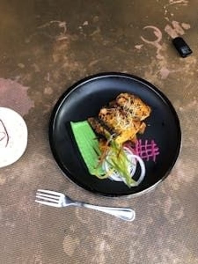 Tandoori Salmon.