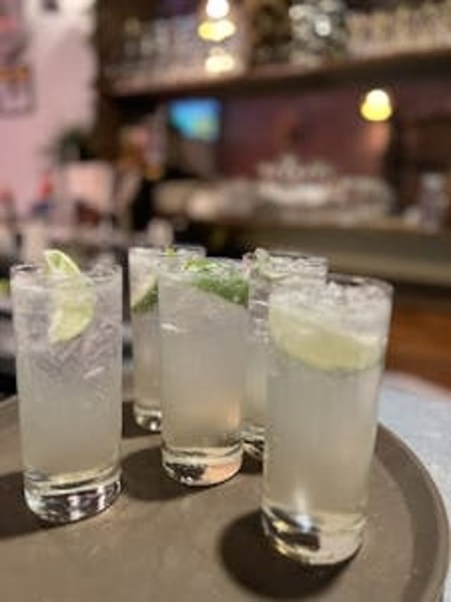 Fresh Lime Soda.