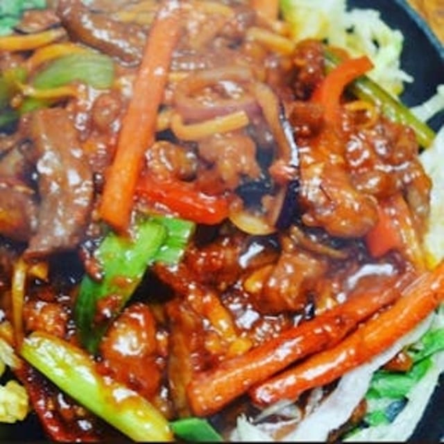 Szechuan Lamb.
