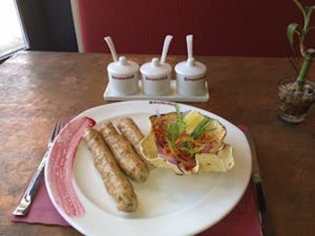 Chk Seekh Kebab.