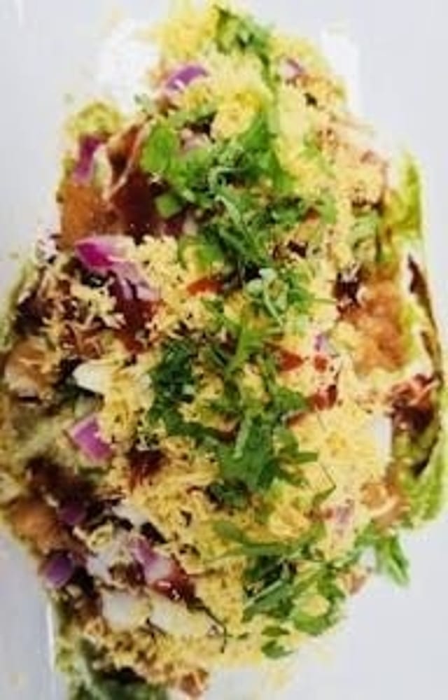 Samosa Chaat.
